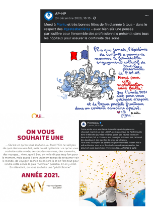 cartes de voeux 2021 - tendance doudou
