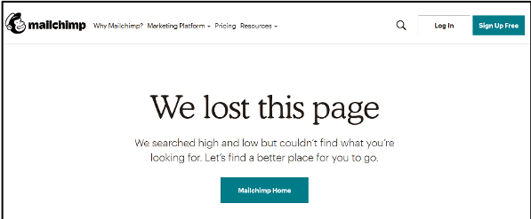 mailchimp ux writing