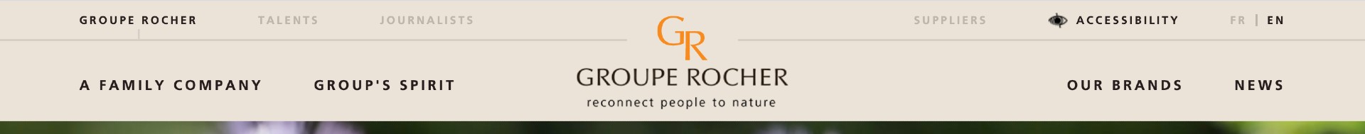 navigation entrées profils - exemple groupe rocher