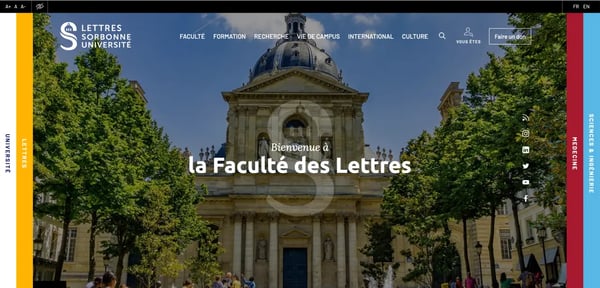 site annexe de Sorbonne Université - Faculté des Lettres
