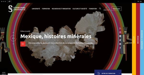 site portail _ institutionnel de Sorbonne Université