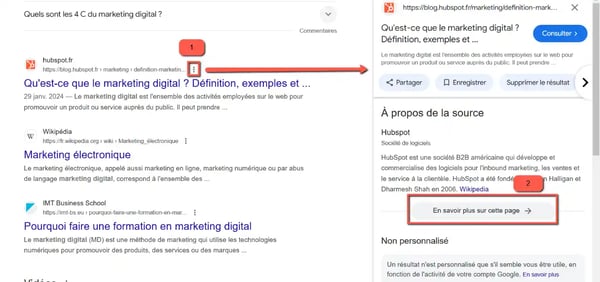 Capture d'écran du résultat 