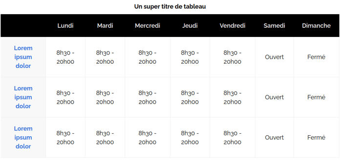 Capture d'écran de l'interprétation du code montré précédemment.