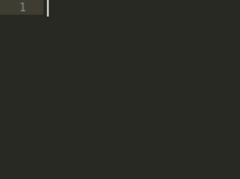 Capture d'écran d'une page de code vide. Pour dire que le seul code parfait, c'est celui qui n'est pas écrit.