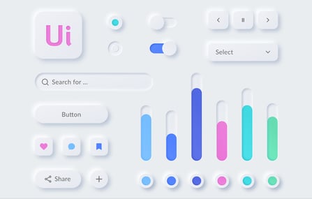 Neumorphism ui deisgn