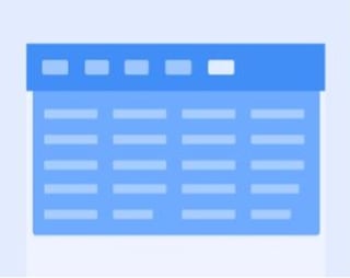 Mega menu / Menu rectangulaire