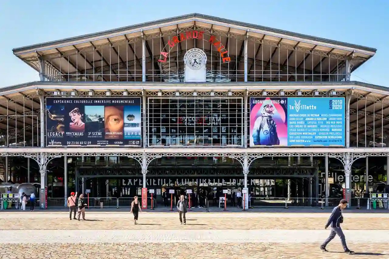 Photo de la Grande Halle de la Villette