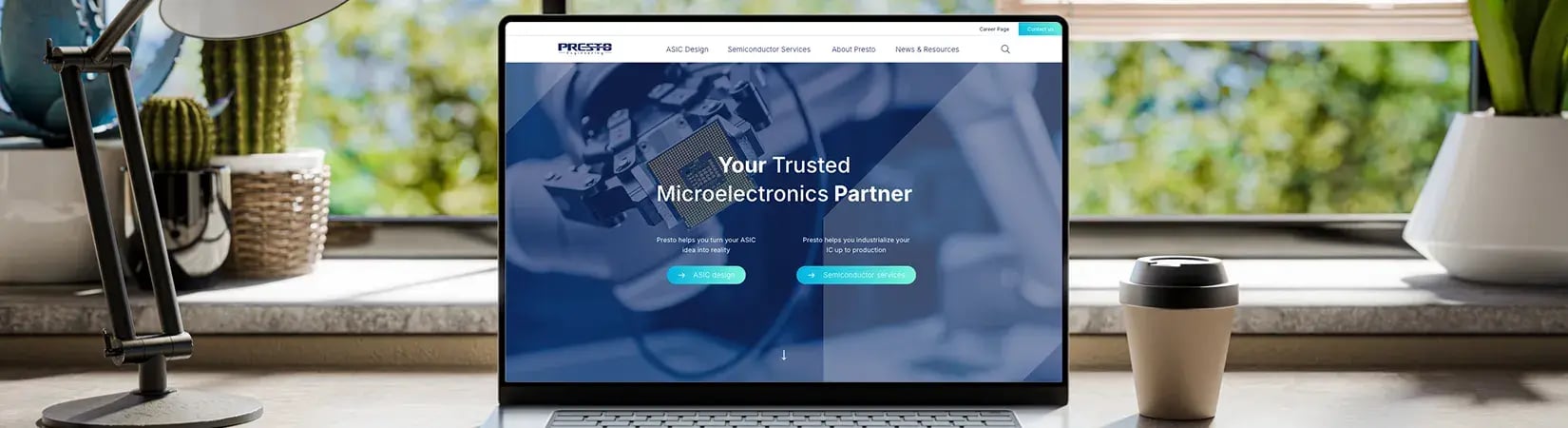 Montage avec le site de Presto Engineering