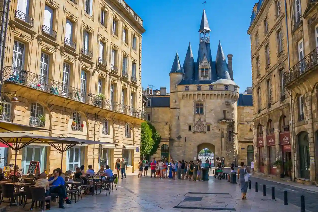 Vue de la ville de Bordeaux