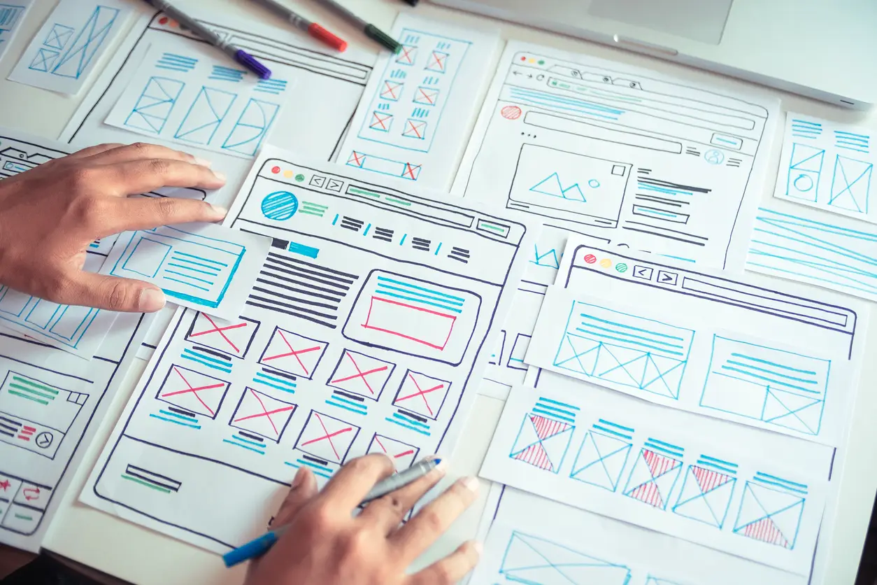 prototypes refonte de site web