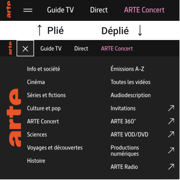 Menu-Arte